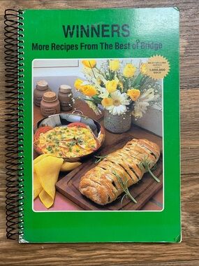 Winners Cookbook - Green Cover